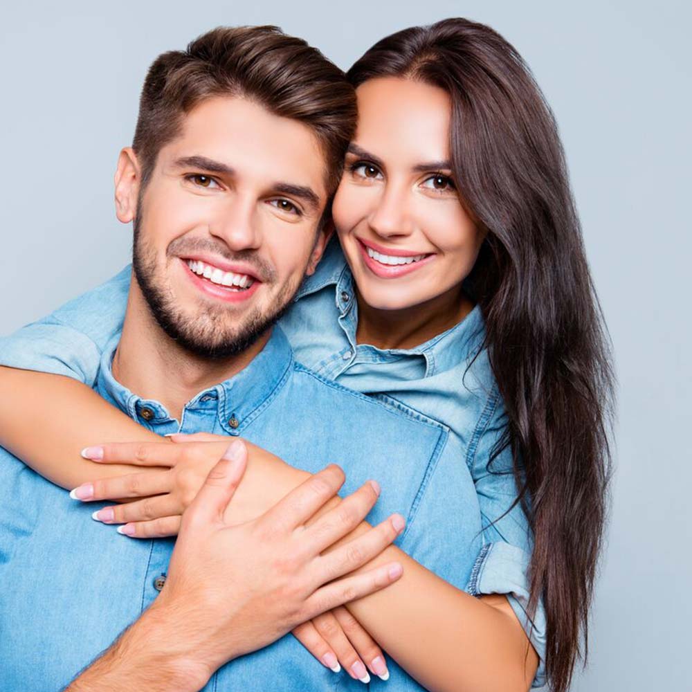 lumberton dental center lumberton tx services images Endodontic Retreatment happy couple Young couple smiling after a visit at Lumberton Dental Center