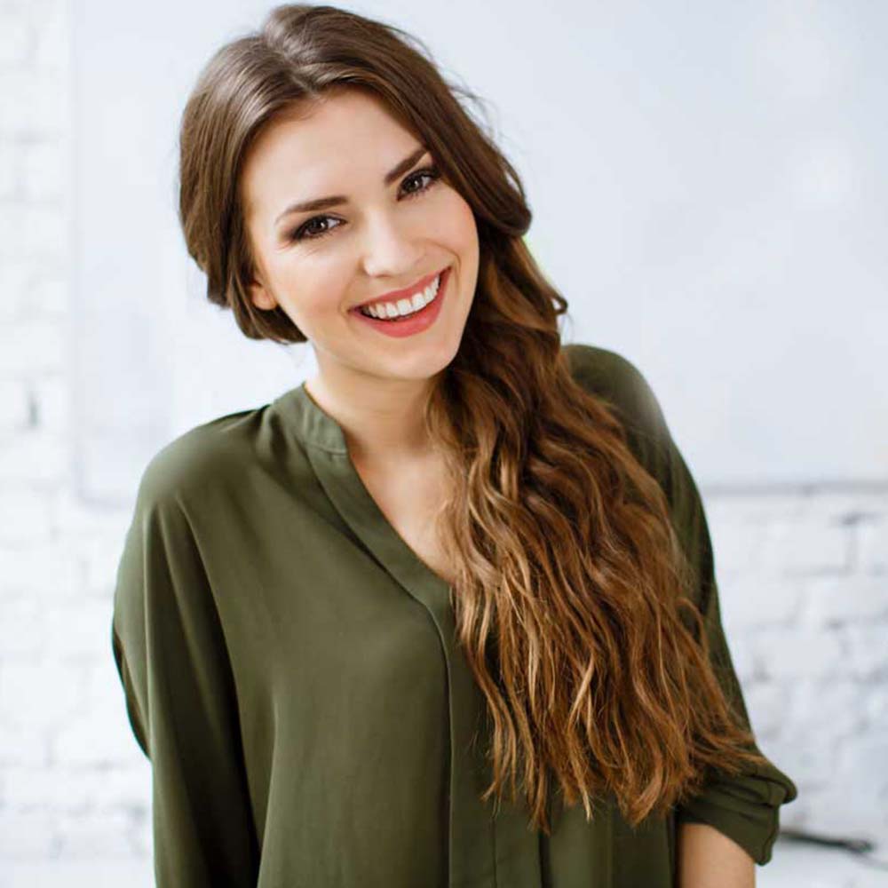 lumberton dental center lumberton tx services images Oral Surgery happy woman smiling Happy smiling Woman after a visit at Lumberton Dental Center